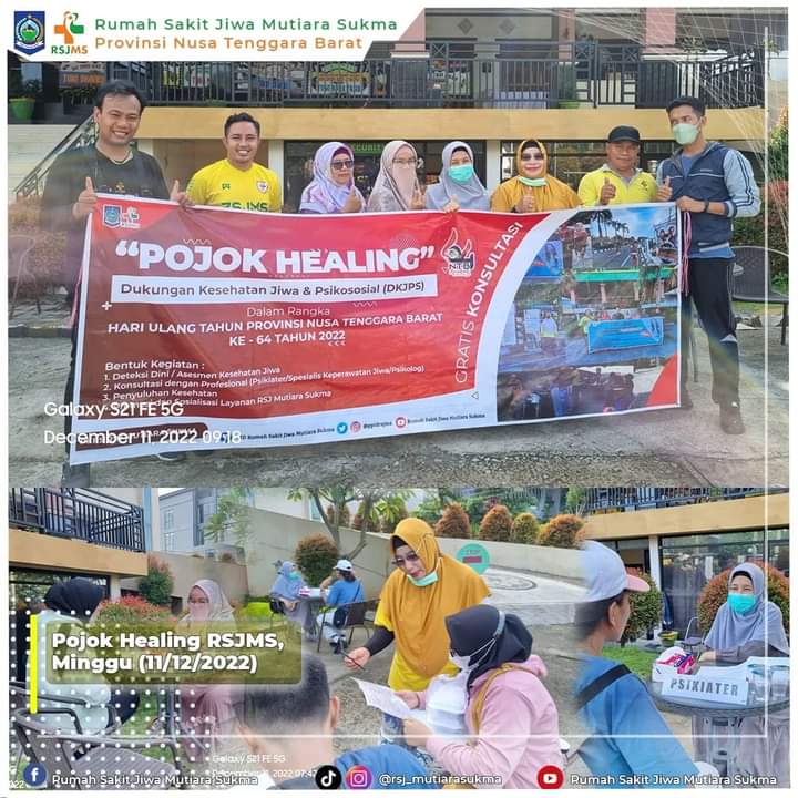 ANIMO MASYARAKAT TERHADAP PROGRAM POJOK HEALING RSJMS MENGALAMI PENINGKATAN